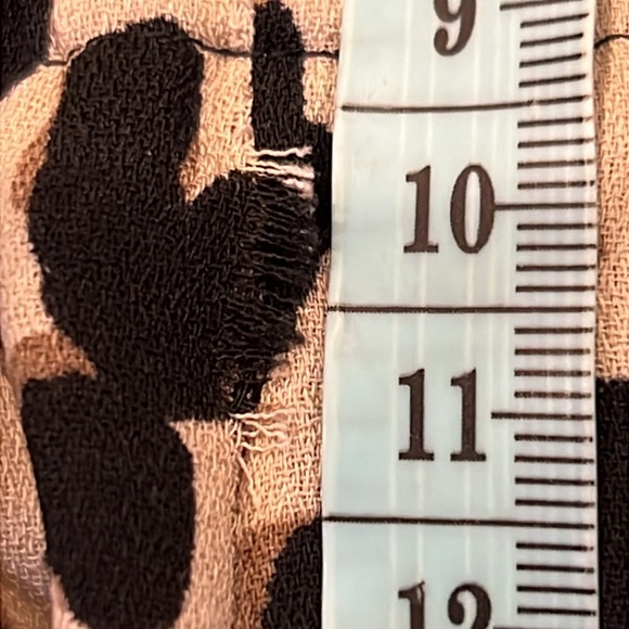 NWOT Halogen Women's Leopard Multi Playsuit Romper Short Sleeves Sz S - Picture 15 of 16